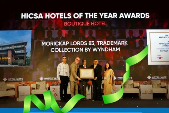 Morickap Lords83, Trademark Collection by Wyndham, Crowned ‘Hotel of the Year’ at HICSA 2025